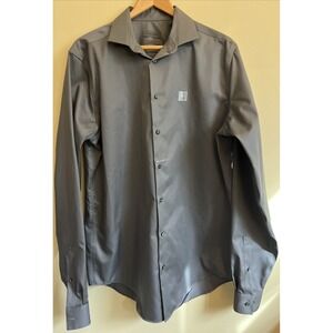 NWT Men's Calvin Klein Slim Tall Infinite Non-Iron Dress Shirt Size 16.5 38/39